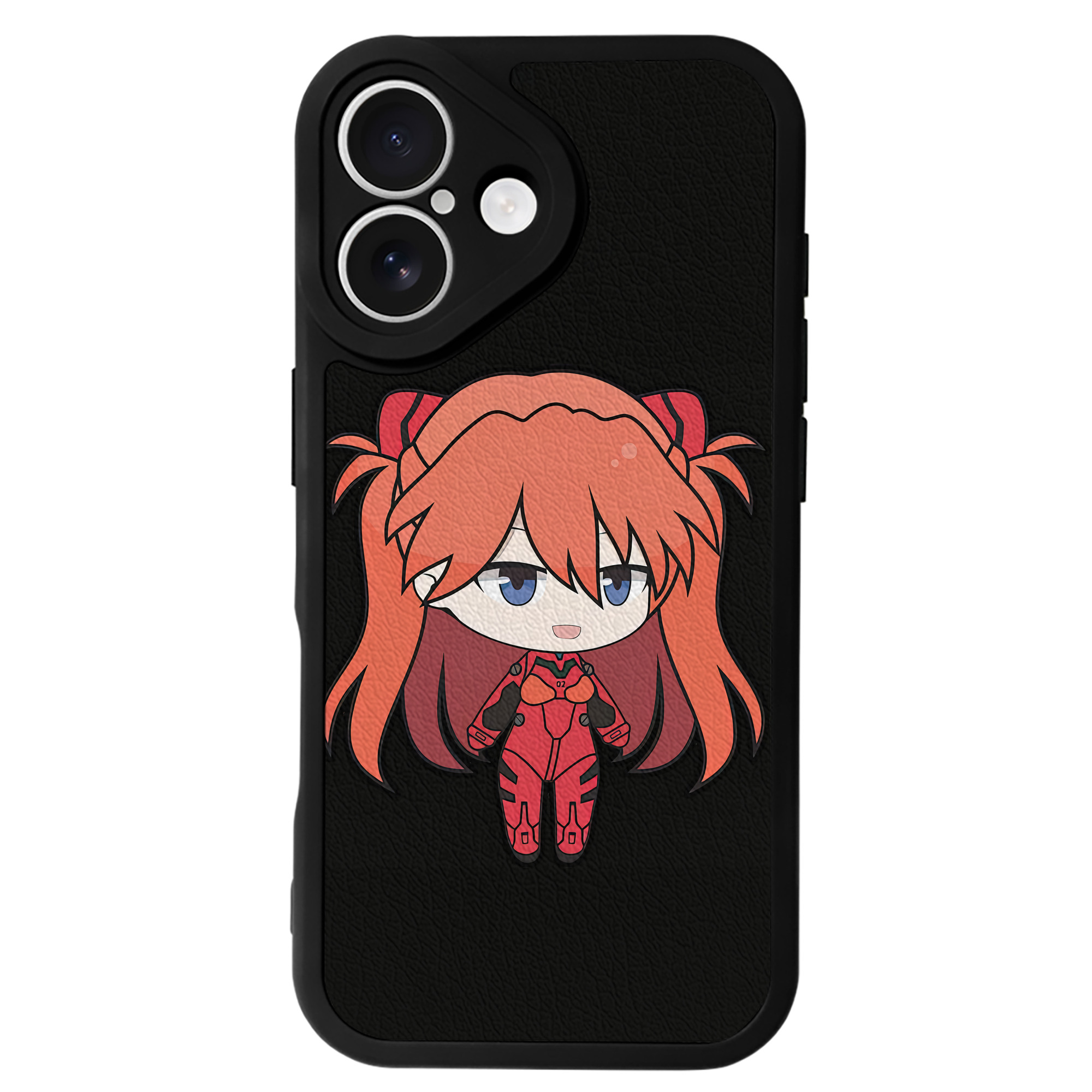 （画像用） EVA 新世紀エヴァンゲリオン 【iPhone 16シリーズ対応】シリコンスマホケース（レザー調） 材質：シリコン